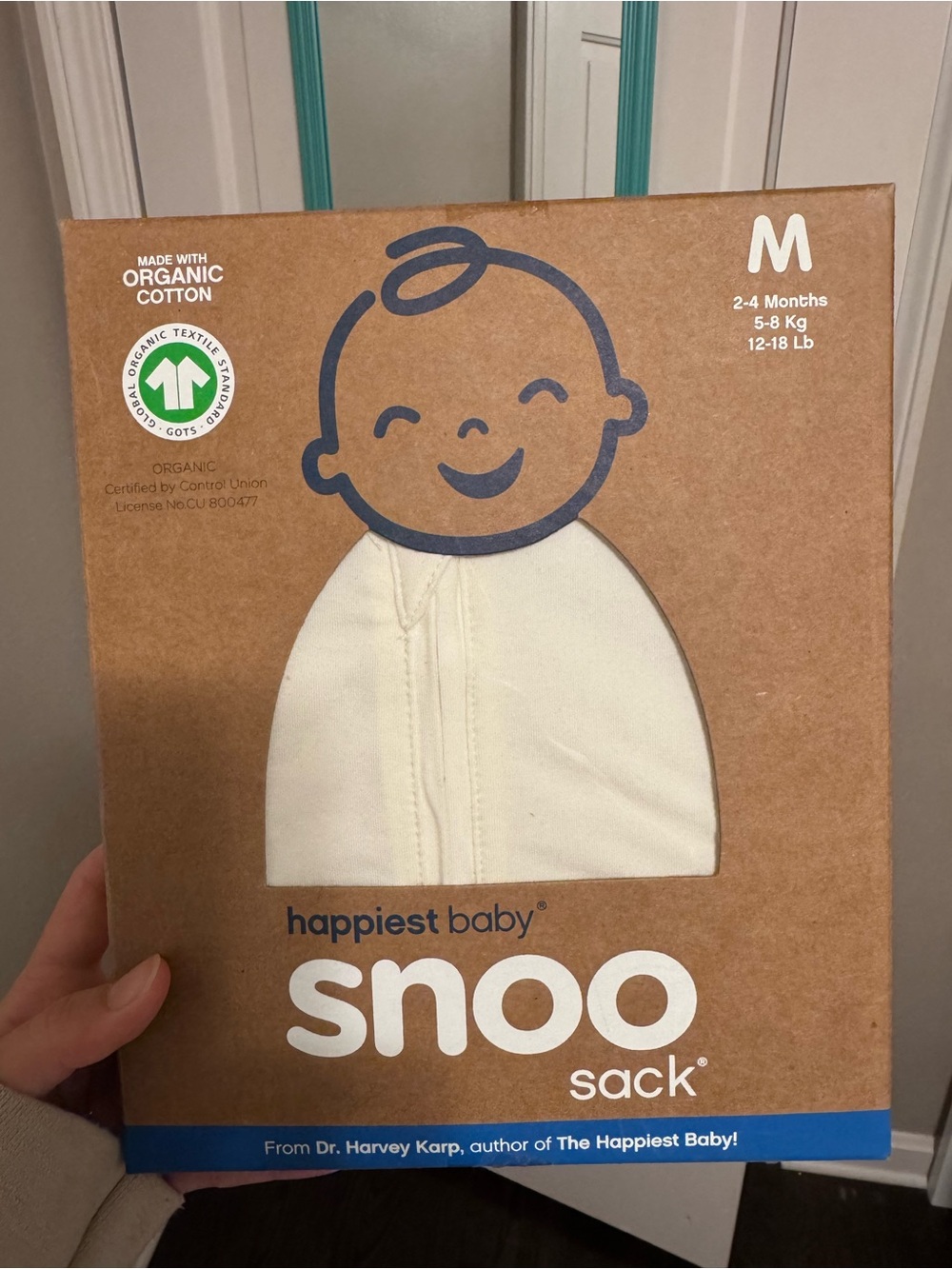 Happiest Baby Snoo Sack Baby Sleep Sack - Cream (M)